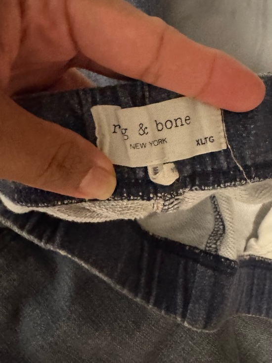 Rag & Bone Miramar Terry Wide Leg Jeans - Picture 3 of 3